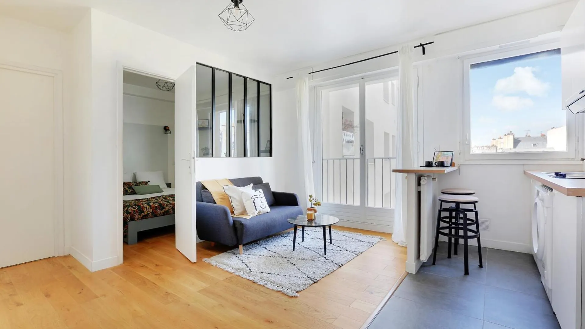 Nice Flat Folies Bergeres - Bail Mobilite - Imhost Paris France